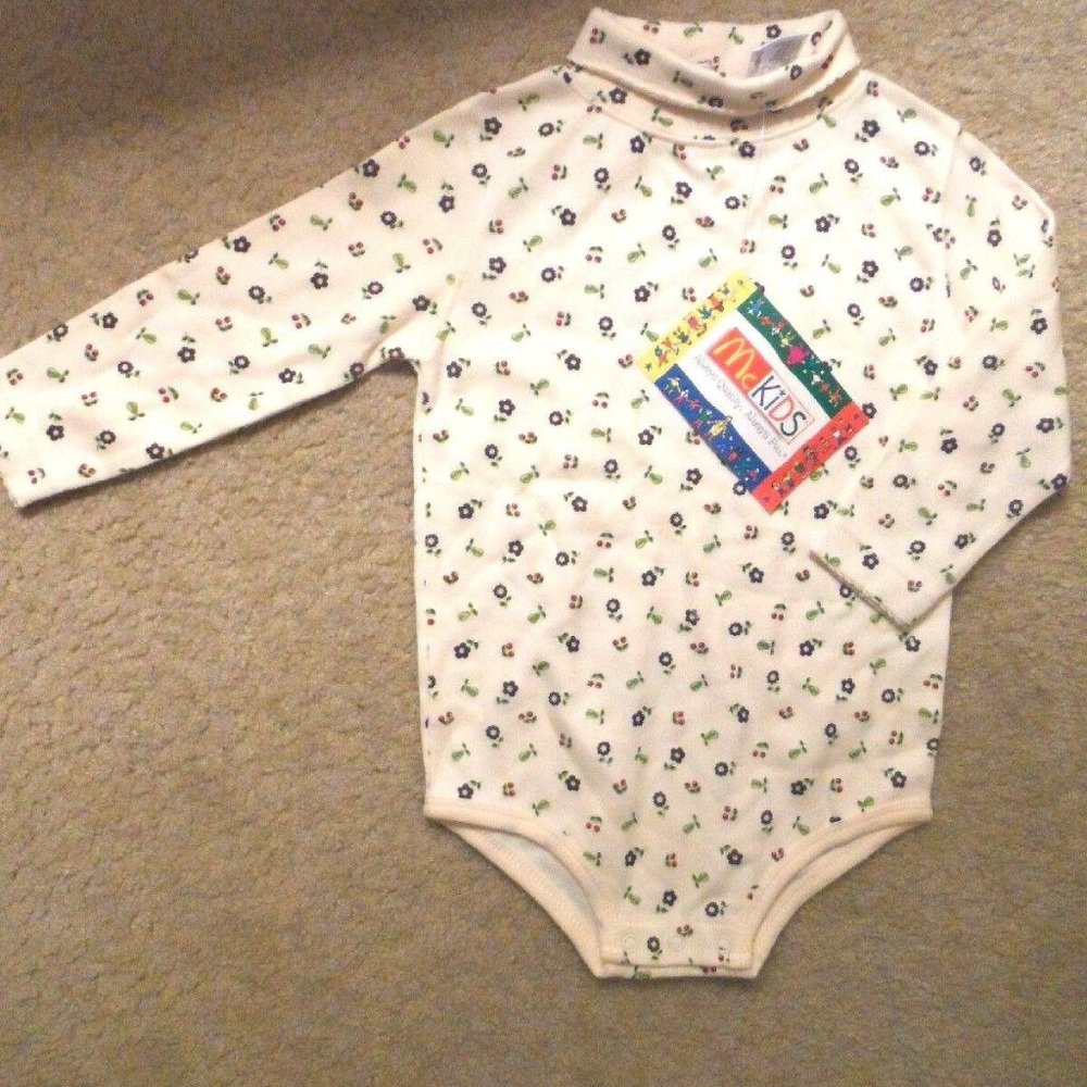 McKids Newborn Girls 100% Cotton Bodysuite Size - 18 Months